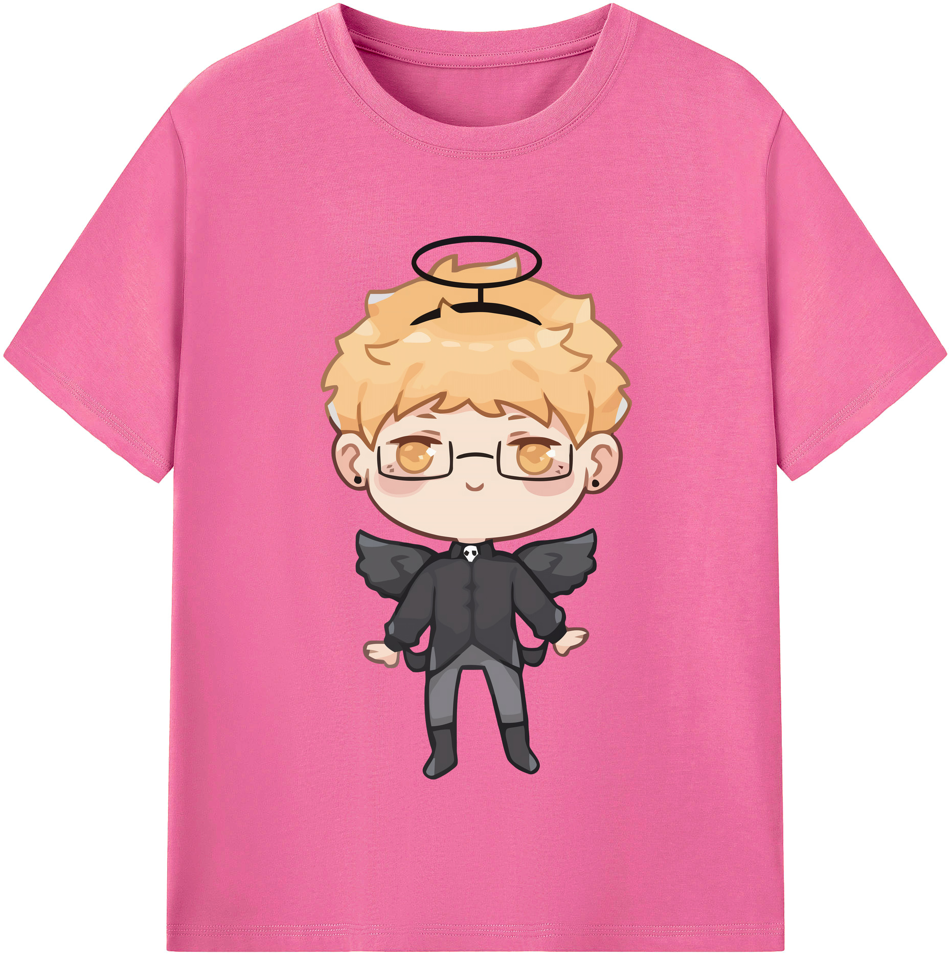 （画像用） ハイキュー!! Haikyu!! レディースカジュアルプリントTシャツ（綿100％）